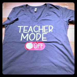 Teacher mode off T